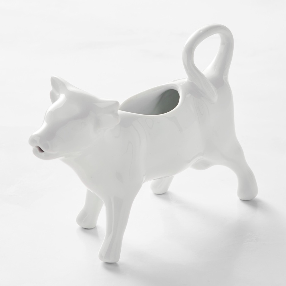 Porcelain Cow Mini Pitcher